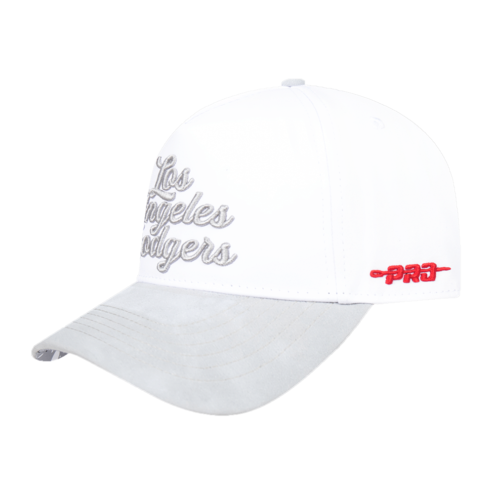 Pro Standard Los Angeles Dodgers White Cement White Snapback Hat